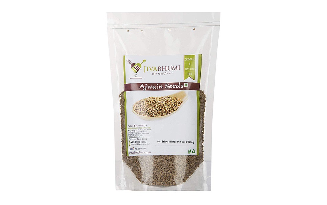 JivaBhumi Ajwain Seeds    Pack  250 grams